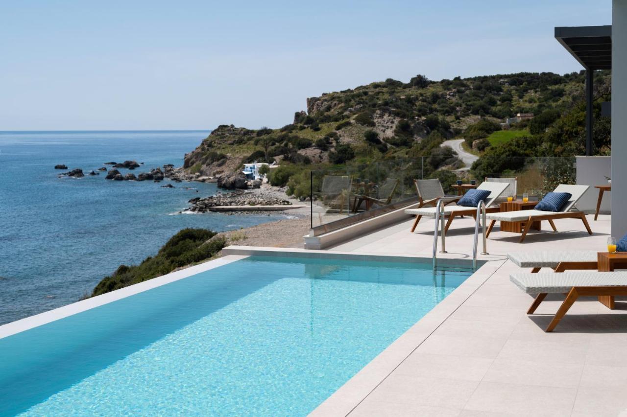 Rozites Luxury Beachfront Villa, By Hellocrete Kerames Exterior foto